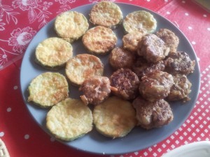 hobajeon and meatballs