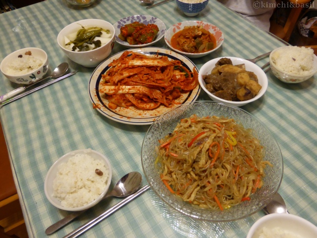 kimjang dinner