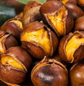 winter food chestnuts
