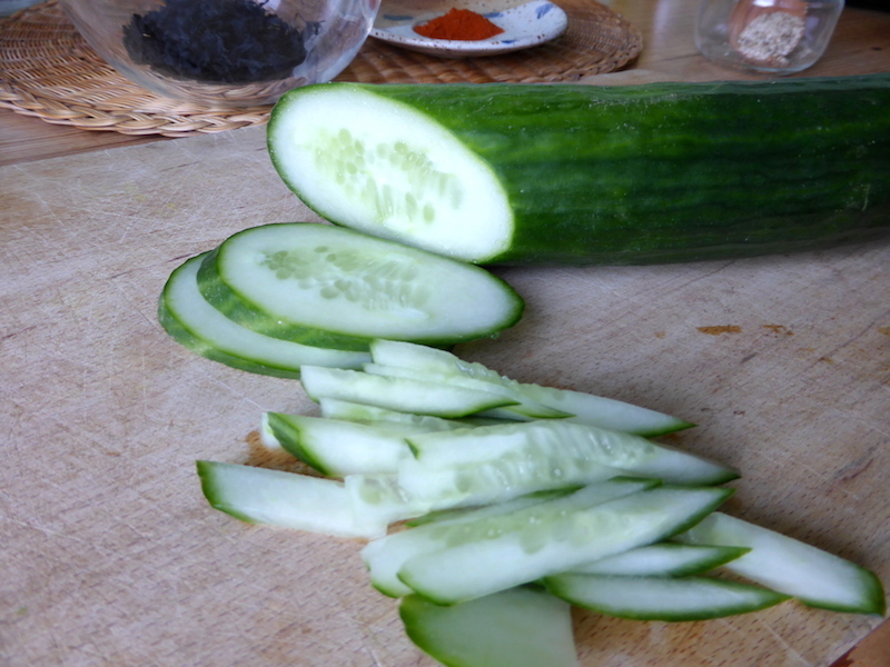 cucumber slice