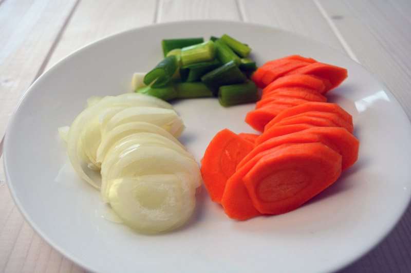 ojingeo chopped vegetables