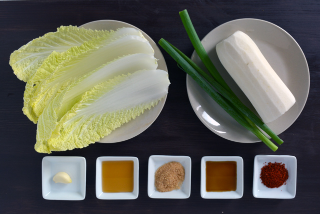 bossam radish salad ingredients