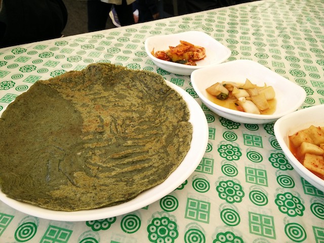 Jeju Canola flower festival food