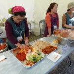 kimchi making