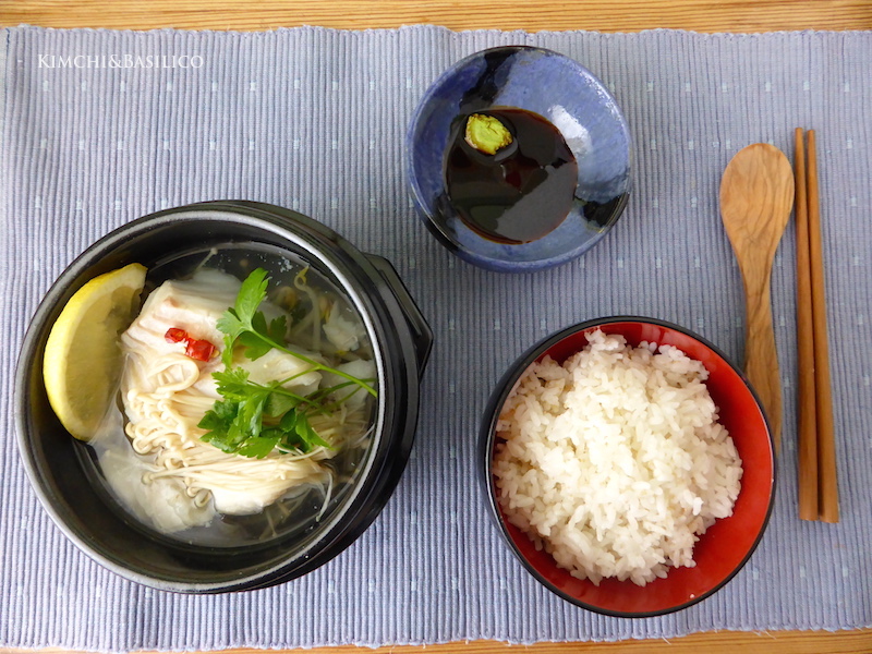 daegu jiri with rice