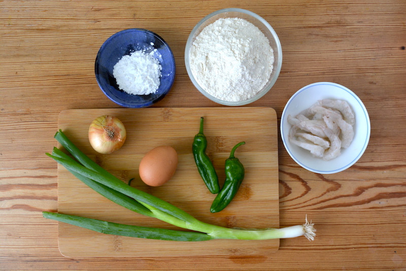 Haemul Pajeon ingredients