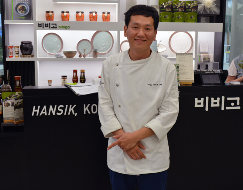 chef Sang Korea pavilion