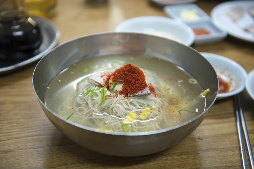 pyongyang noodles dosirak